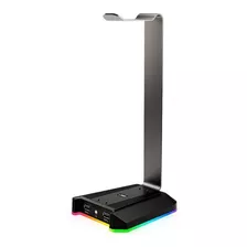 Soporte Atlas Vsg Para Diademas Rgb Puertos Usb Y Jack 3.5