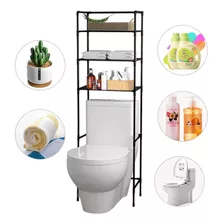 Mueble Organizador De Baño Sanitario Water Estante 3 Niveles