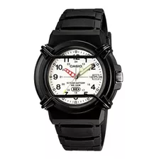 Reloj Casio Clásico Hda-600b-7bvdf Uso Rudo Sumergible Color De La Correa Negro Color Del Bisel Negro Color Del Fondo Blanco