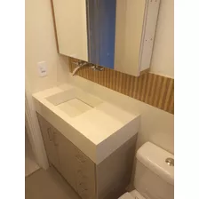 Bancada Banheiro Em Porcelanato 70x45