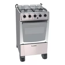 Cocina Combinada James Con 4 Hornallas C-205 B