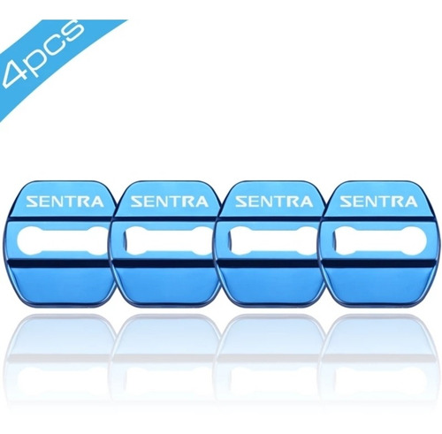 Embellecedores De Contra Chapas Con Logotipo Sentra Foto 2