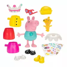 Figura Peppa Pig Vestir Y Hablar 12 Piezas Original