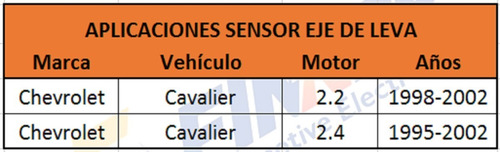 Sensor Eje Leva Chevrolet Cavalier 2.2 1998 A 2002 Foto 4