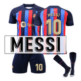 Camiseta De FÃºtbol NÃºmero 10 De Messi Del Barcelona