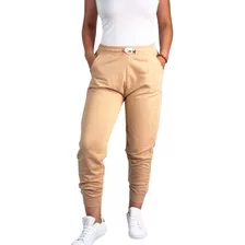 Pantalón Jogger Buzo Mujer Algodón Forro Polar M A Xl 