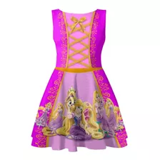 Kit Dress Mãe E Filha Rapunzel