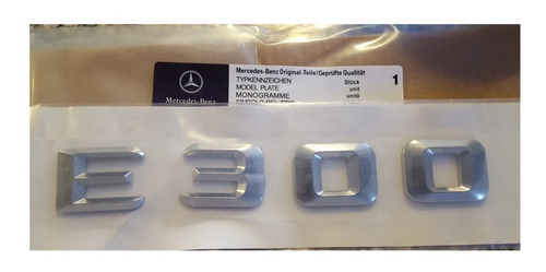 Letra Cajuela Mercedes Benz E300 Numero Bal Emblema  Foto 2