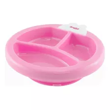 Prato Térmico Com Sensor De Temperatura Rosa - Comtac Kids