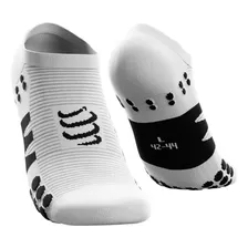 Calcetines Running Compressport No Show Blanco Xu00045b0002