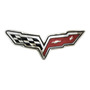 Emblema Corvette Chevrolet Lamina Troquelada Auto Camioneta