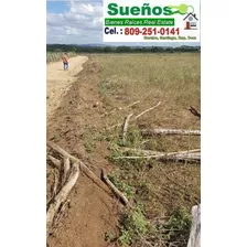 Sueños Bienes Raíces Real Estate Vende Finca Con 11,501.27 Metros, Próximo A Carretera De Sajoma En Hato Del Yaque En La Finca De Aciba En Santiago, Rep. Dom.