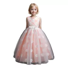 Vestido Dr02390491 Elegante Para Cumpleaños, Boda Para Niña