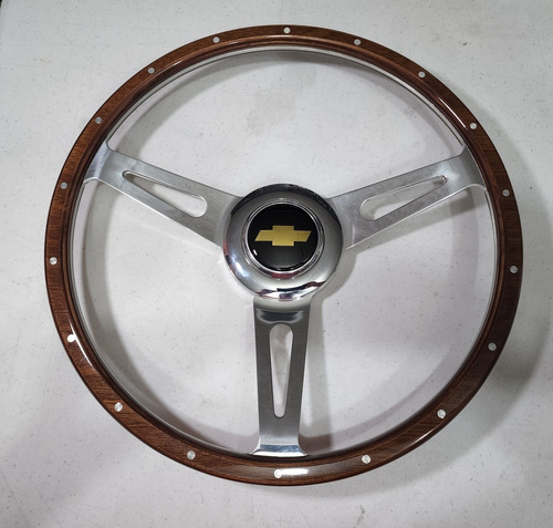 Volante 16  De Cedro Americano Para Ford  Chevrolet Foto 4