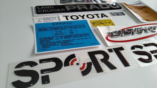 Toyota Prado Sumo Sport Emblemas Y Calcomanas Foto 5