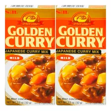 Salsa Golden Curry Mild S&b 92 Ml. X2