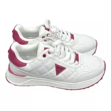 Tennis Guess Original Rosa Con Blanco