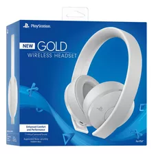 Audífonos Wireless Playstation Gold Blanco Reacondicionado