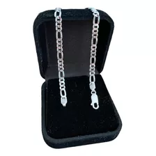 Pulseira De Prata 925 Maciça Legítima Masculina 3x1 4mm 21cm