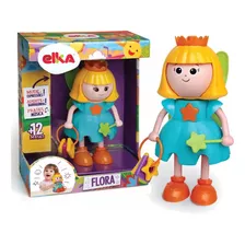 Boneca Fadinha Flora De Atividades - Elka 750