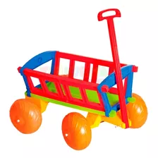 Carro Didactico Wagon Gigante Juguete Diversion Carrito Tl