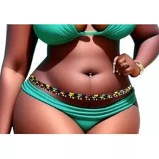 Ahiastring African Waist Beads Plus Size, No Se Desvane...