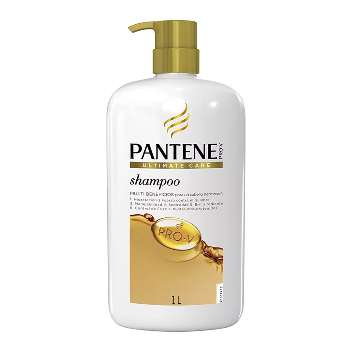 Shampoo Pantene Pro-v Cuidados Supremos En Dosador De 1l