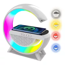 Luminária De Mesa G Speaker Smart Station Bluetooth C/ Som 