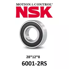 Rodamiento Sellado Nsk 6001-2rs