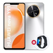 Celular Huawei Nova Y91 (8+3) Gb + 256 Gb Plata + Band 8