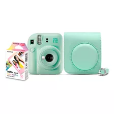 Kit Camera Instax Mini 12 Bolsa S. Verde