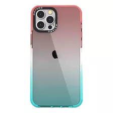 Carcasa Motomo Clear Color Para iPhone 14 Pro Max Degrade