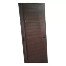 Puerta De Aluminio Ciega Símil Madera 