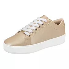 Moramora Tenis Urbano Para Mujer Beige, Código 109657-1