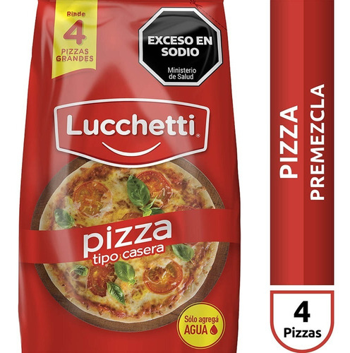 Lucchetti Premezcla Para Pizza 850g Harina