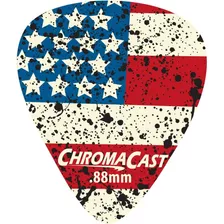 Chromacast Cc-dp-usa-88-10pk Púas De Guitarra Delrin Con Ban