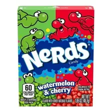 Bala U.s.a Nerds Watermellon Cherry 46,7g Unidade Nerds