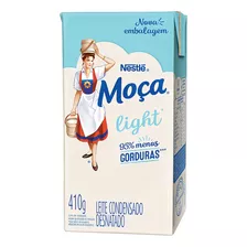 Leite Condensado Desnatado Light Moça Caixa 410g