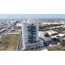 Oficina En Venta En Veracruz, En Torre 1519 Piso 9, Climatizada, 4 Cajones De Estacionamiento