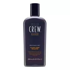  Shampoo American Crew Gray 250ml Canas Hombres Nice