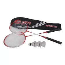 Juego De Badminton 2 Raquetas Y 1 Gallito Ecom
