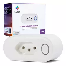 Tomada Smart Inteligente 10a Conecta Alexa Wifi Mede Energia