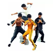 Kit 4 Bonecos Coleção Action Figure Bruce Lee C/caixa Oferta