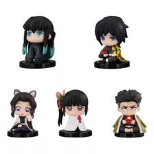 Demon Slayer Anime Collection Mini Figuras 5 Pcs