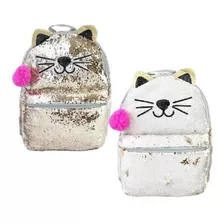 Clio Style Mochila Paetê Gato