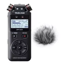 Gravador De Áudio Tascam Dr-05x C/ Protetor Ruído Somos Loja