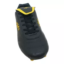 Botin Runway Fijo Mod 26101 Negro/amarillo Hombre Deporfan 