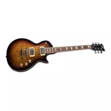 Guitarra Eléctrica Esp Ltd Eclipse 256fm Dark Brown Sunburst