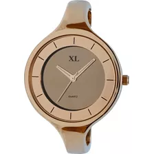 Reloj Xl Extralarge R10 Pulsera Metal Mujer