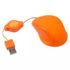 Mouse Mini Usb 2.0 Retráctil Noga Ngm-418 Varios Colores